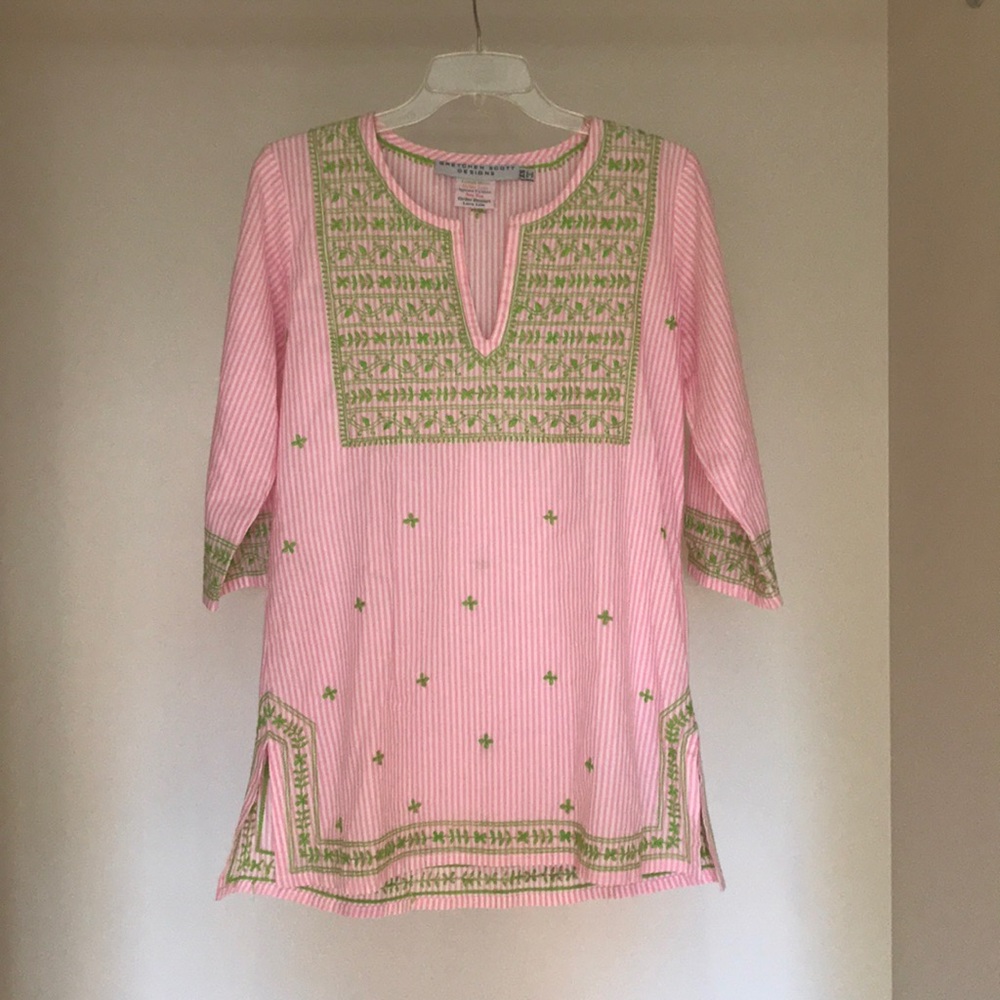 Embroidered Gretchen Scott Tunic